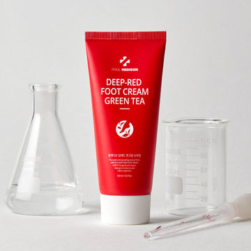 PAUL MEDISON Deep-red Foot Cream Green Tea 100ml - Glamourous Grace