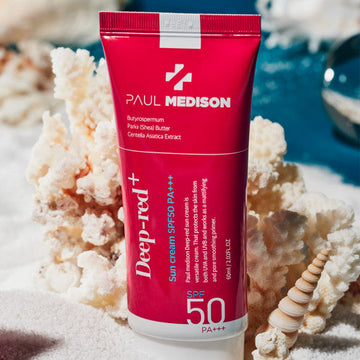 PAUL MEDISON DEEP-RED SUN CREAM 60ml SPF50 PA+++ - Glamourous Grace