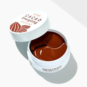 PETITFEE Cacao Energizing Hydrogel Eye Mask 80g (60 Patches) - Glamourous Grace