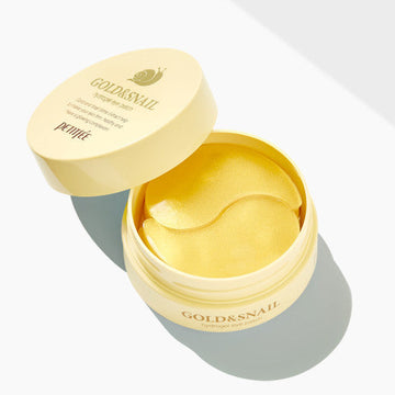 PETITFEE Gold Snail Hydrogel Eye Patch (1.4g X 60 Patches) - Glamourous Grace