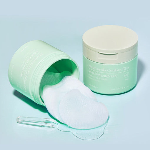 TONYMOLY Houttuynia Cordata Cica Pore Freezing Pad 180g (60ea) - Glamourous Grace