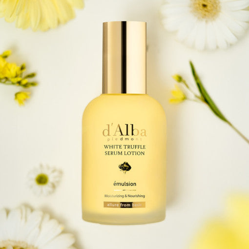 d'Alba White Truffle Moisturizing Serum Lotion 100ml - Glamourous Grace