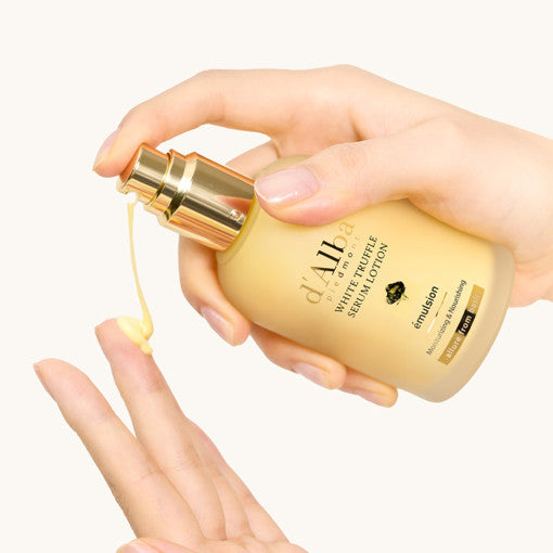 d'Alba White Truffle Moisturizing Serum Lotion 100ml - Glamourous Grace