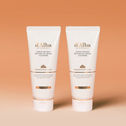 d'Alba White Truffle Return Oil Cream Cleanser (Tube) 100ml X 2ea - Glamourous Grace