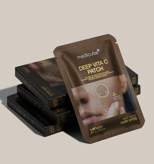 medicube Deep Vita C Patch 1box(17mm*6ea) - Glamourous Grace