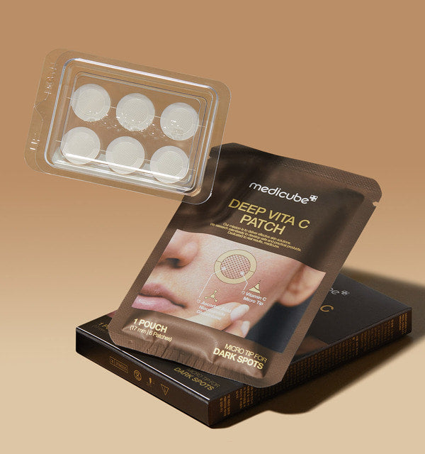 medicube Deep Vita C Patch 1box(17mm*6ea) - Glamourous Grace