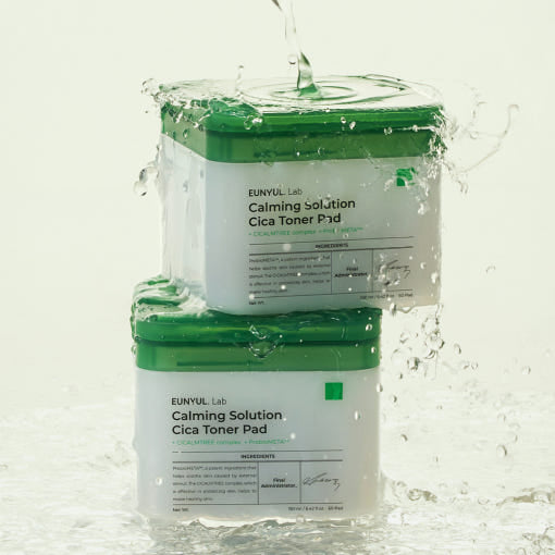 EUNYUL Lab Calming Solution CICA Toner Pad 60ea/190ml - Glamourous Grace