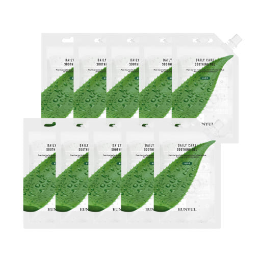 EUNYUL Daily Care Aloe Soothing Gel Pouch 50ml*10ea - Glamourous Grace