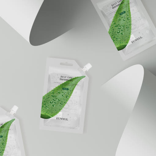EUNYUL Daily Care Aloe Soothing Gel Pouch 50ml*10ea - Glamourous Grace