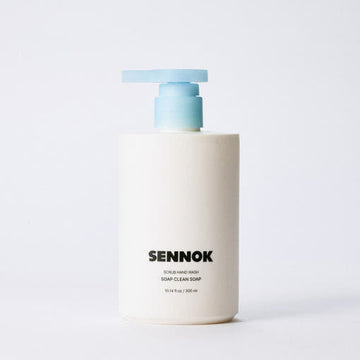 SENNOK Scrub Hand Wash Soap Clean Soap 300ml - Glamourous Grace