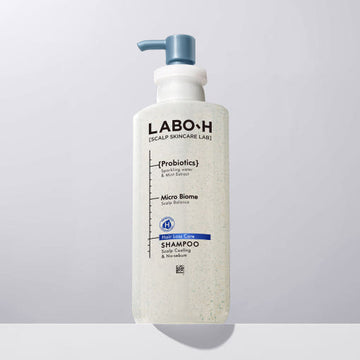 LABO-H Hair Loss Care Scalp Cooling & No Sebum Shampoo 400ml - Glamourous Grace