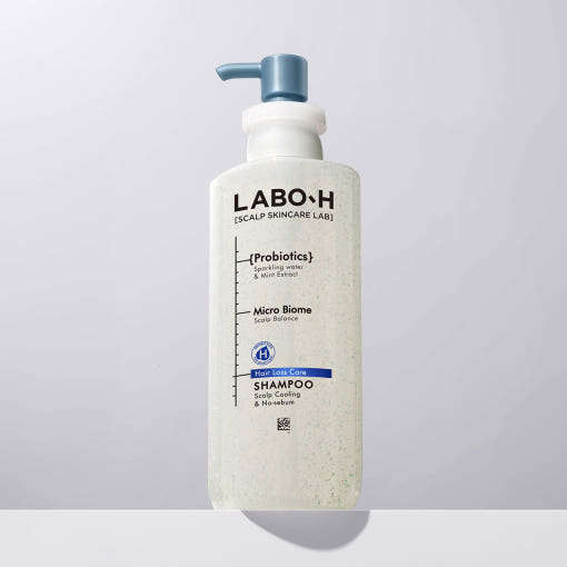 LABO-H Hair Loss Care Scalp Cooling & No Sebum Shampoo 400ml - Glamourous Grace