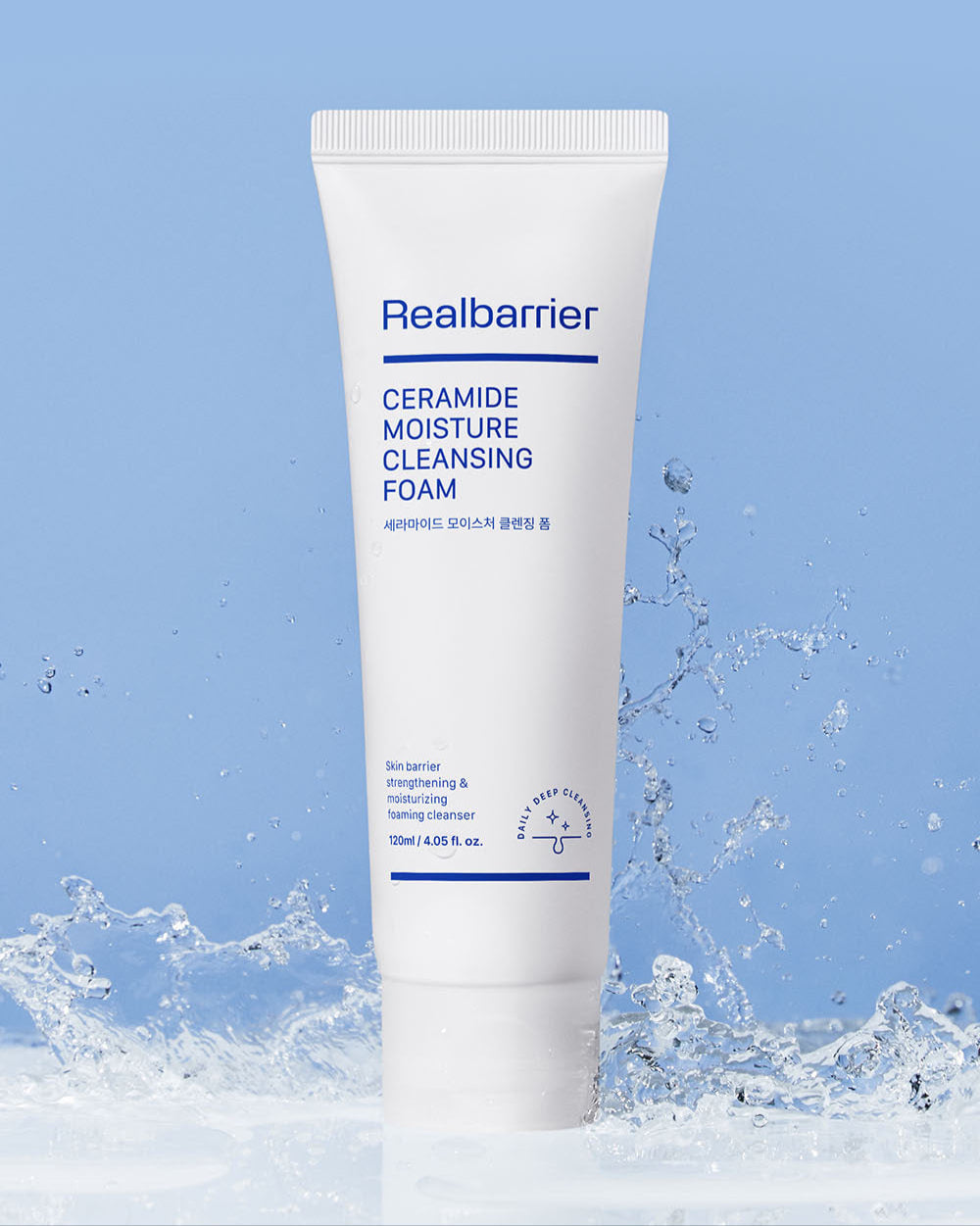 [Real Barrier] Ceramide Moisture Cleansing Foam 120ml - Glamourous Grace