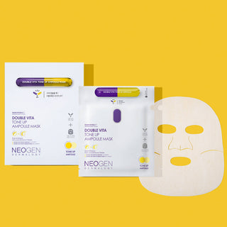 NEOGEN Dermalogy Double Vita Tone Up Ampoule Mask 30g X 5ea