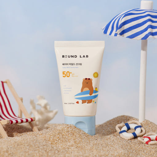 Round Lab Baby Mild Sun Cream SPF 50+ PA++++ 60ml - Glamourous Grace