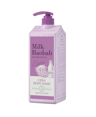 BIOKLASSE Milk Baobab Cera Body Wash 1200ml #Mauve Tulip