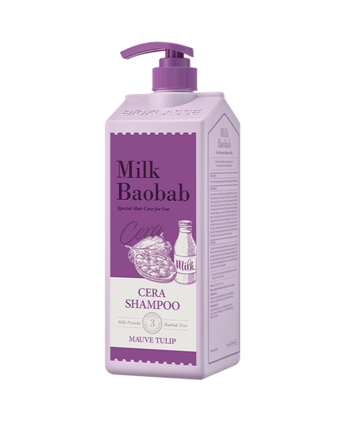 BIOKLASSE MILK BAOBAB Cera Hair Shampoo 1200ml #Mauve Tulip