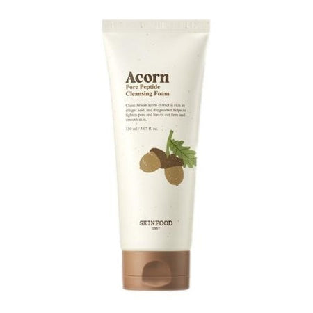 SKINFOOD Acorn Pore Peptide Cleansing Foam 150ml - Glamourous Grace