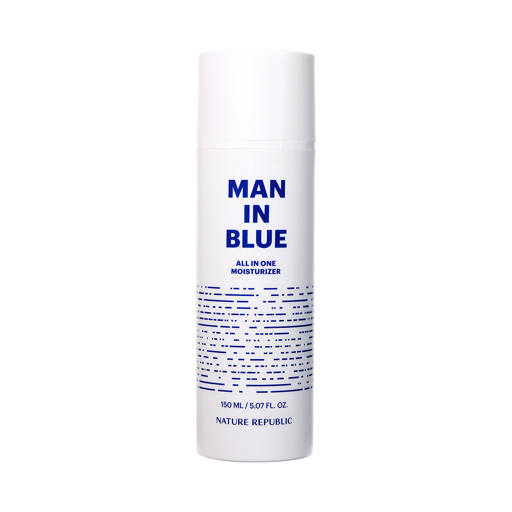 [NATURE REPUBLIC] Man In Blue All In One Moisturizer 150ml - Glamourous Grace