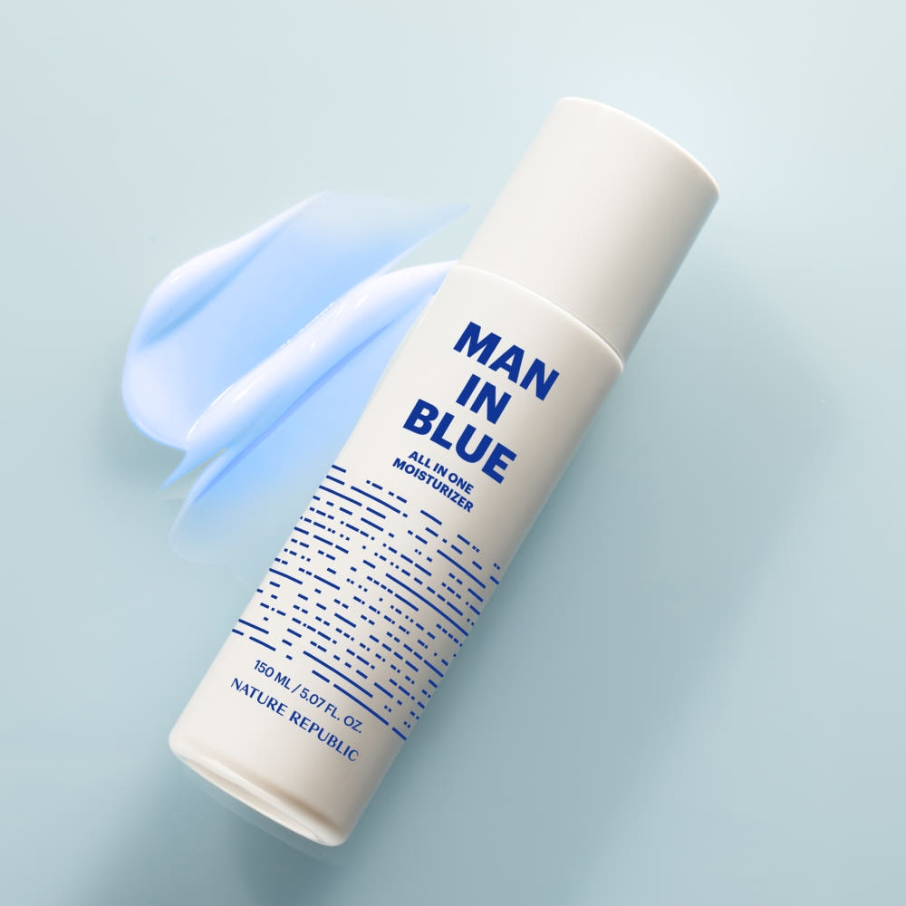 [NATURE REPUBLIC] Man In Blue All In One Moisturizer 150ml - Glamourous Grace