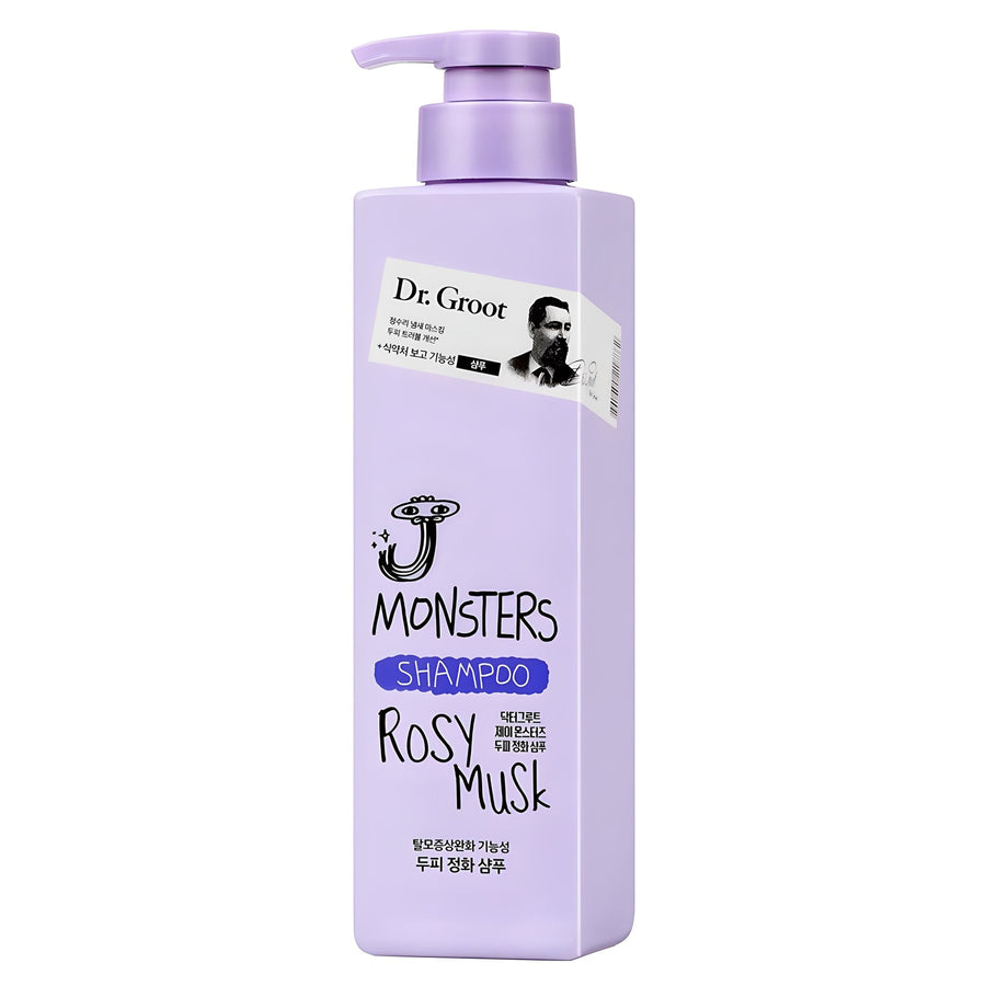 Dr.Groot J Monsters Shampoo Rosy Musk 400ml - Glamourous Grace