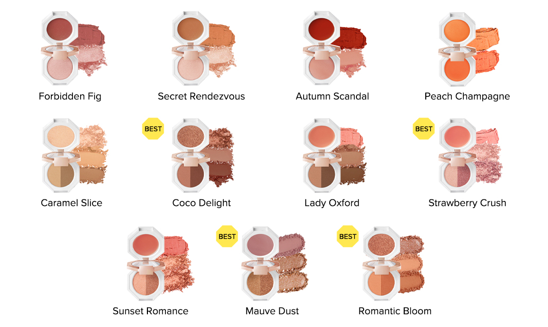 [DEAR DAHLIA] Paradise Dual Palette 4g - Glamourous Grace