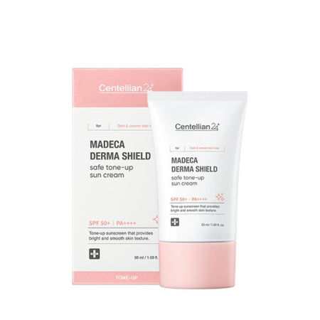 CENTELLIAN24 Madeca Derma Shield Safe Tone Up Sun Cream SPF50+ PA++++ 50ml - Glamourous Grace