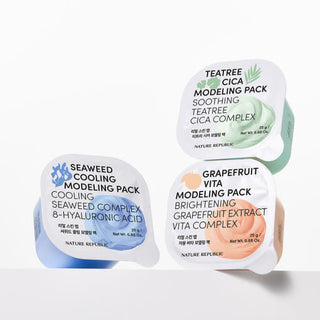 [NATURE REPUBLIC] REAL SKIN LAB MODELING PACK 25g (3TYPE)