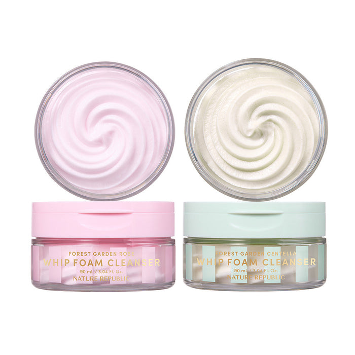[NATURE REPUBLIC] Forest Garden Whip Foam Cleanser 90ml (2types) - Glamourous Grace