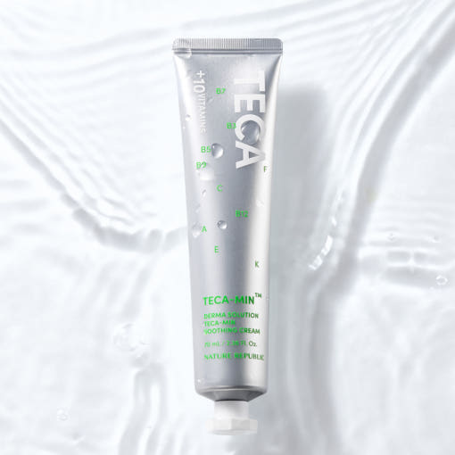 [NATURE REPUBLIC] Derma Solution TECA-MIN Soothing Cream 70ml - Glamourous Grace