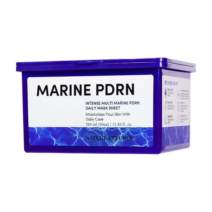 [NATURE REPUBLIC] Intense Multi Marine PDRN Daily Mask Pack 350ml/30ea - Glamourous Grace