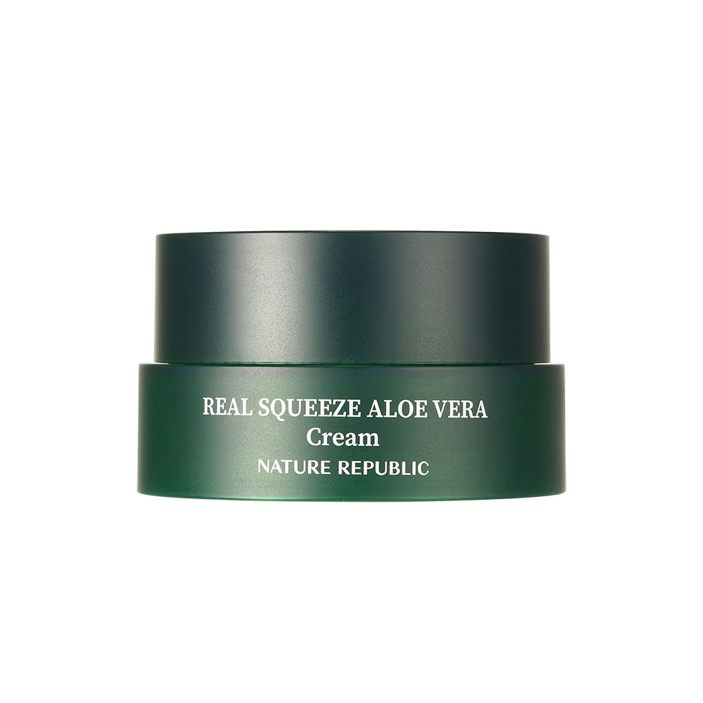 [NATURE REPUBLIC] Real Squeeze Aloe Vera Cream 50ml - Glamourous Grace