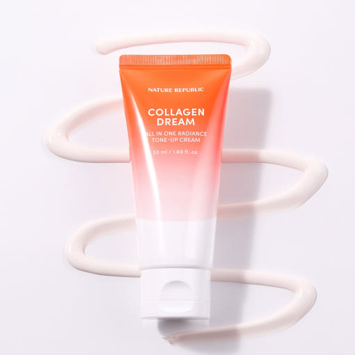 [NATURE REPUBLIC] Collagen Dream All In One Radiance Tone-Up Cream 50ml - Glamourous Grace