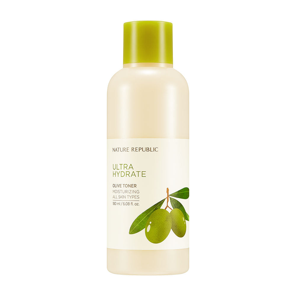 [NATURE REPUBLIC] Ultra Hydrate Olive Toner 180ml - Glamourous Grace