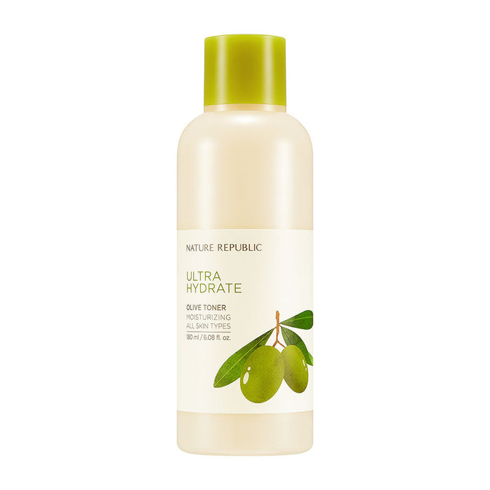 [NATURE REPUBLIC] Ultra Hydrate Olive Toner 180ml - Glamourous Grace