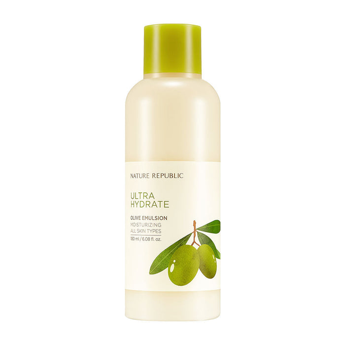 [NATURE REPUBLIC] Ultra Hydrate Olive Emulsion 180ml - Glamourous Grace