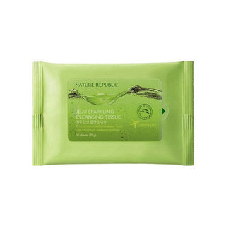 [NATURE REPUBLIC] Jeju Sparkling Cleansing Tissue 70g/15ea