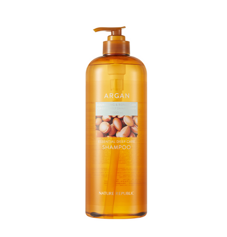 [NATURE REPUBLIC] Argan Essential Deep Care Shampoo 1000ml - Glamourous Grace