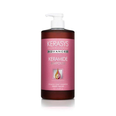 Kerasys Advanced Keramide Ampoule Damage Clinic Shampoo 1L