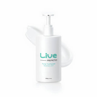 [Live orals] Repetio Pumping Toothpaste (Rosemary Mint) 300g