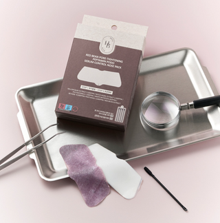 HEVEBLUE Red Bean Pore-Tightening Peptamin Podo Sebum Control Nose Pack (4sheets)