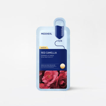 MEDIHEAL Dermaplus Mask 22ml X 10ea #Red Camellia - Glamourous Grace