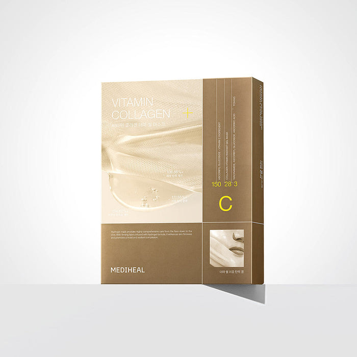 MEDIHEAL Derma Seal Mask Vitamin Collagen 28ml X 10ea - Glamourous Grace