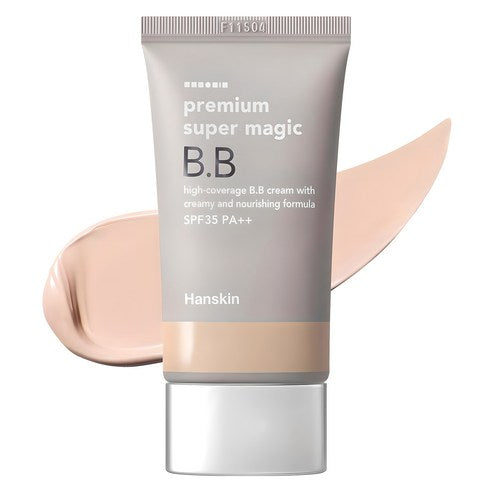Hanskin Premium Super Magic BB Cream SPF35 PA++ 45g - Glamourous Grace