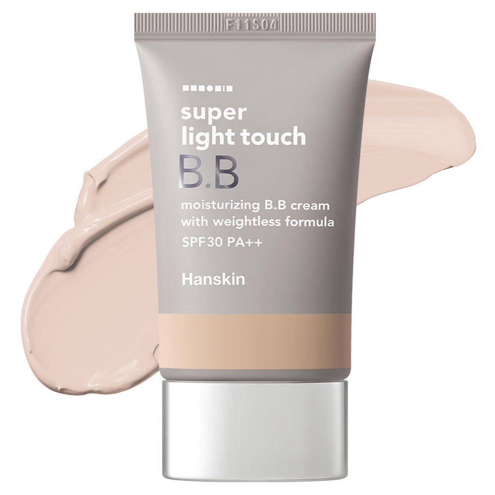 Hanskin Super Light Touch BB Cream SPF50+ PA++++ 30g - Glamourous Grace