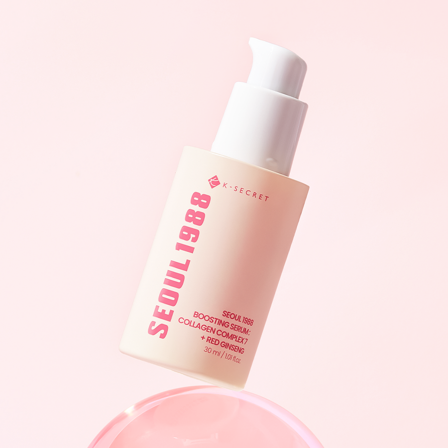 K-SECRET SEOUL 1988 BOOSTING SERUM : COLLAGEN COMPLEX 7 + RED GINSENG 30ml - Glamourous Grace