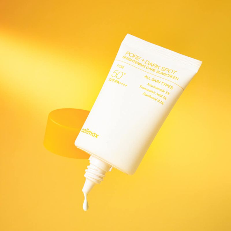 celimax Pore+ Dark Spot Brightening Care Sunscreen SPF50+ PA++++ 50ml - Glamourous Grace