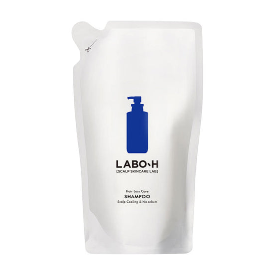 LABO-H Hair Loss Care Scalp Cooling & No Sebum Shampoo 400ml (Refill) - Glamourous Grace