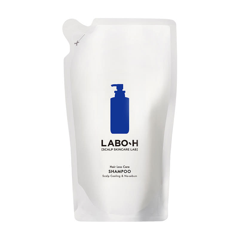 LABO-H Hair Loss Care Scalp Cooling & No Sebum Shampoo 400ml (Refill) - Glamourous Grace