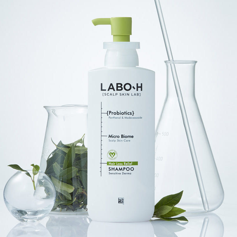 LABO-H Hair Loss Relief Sensitive Derma Shampoo 400ml - Glamourous Grace